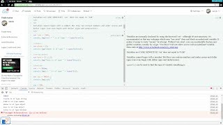 Easy JavaScript - Beginner Programming Tutorial - Variables and Use Strict mode (5)