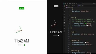I Created an Analog Digital Clock Using Pure HTML, CSS and JavaScript