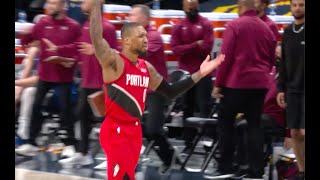 Damian Lillard Drops 55 Points And Hits NBA Playoff Record 12 Threes In Wild Double OT Loss