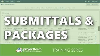 [TRAINING] Working with Submittals and Submittal packages