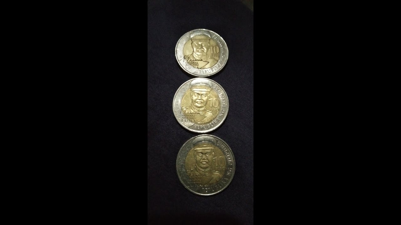 Antonio Luna '10 Peso' 1856-2016 Commemorative Coins In A Good ...