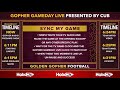 Minnesota Gophers vs. Purdue Boilermakers Gopher Game Day Live, Presented by Cub (Nov. 20, 2020)