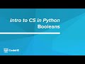 Python- Booleans