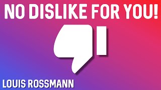 Youtube removes dislike button because YOU'RE USING IT WRONG!