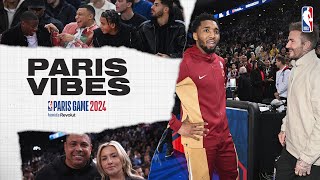 Paris brought out ALL the stars! ⭐️🇫🇷 Tony Parker, Mbappé \u0026 more came to see Cavs v Nets