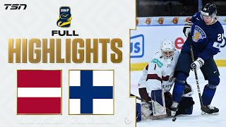 Latvia vs. Finland FULL HIGHLIGHTS -- 2024 World Junior Championship