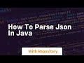 how to parse json in java