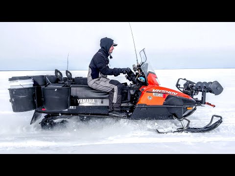 The Ultimate Ice Fishing Snowmobile (Affordable DIY Modifications)