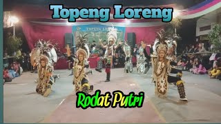 Topeng Loreng - Rodat Putri spesial perform anniversary ke 33 th