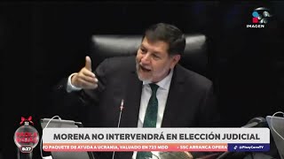 “Morena no intervendrá en la elección judicial”: Gerardo Fernández Noroña | DPC con Paola Rojas