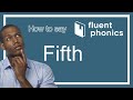 How to pronounce the word Fifth | With definition & example sentence