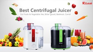 Buy Rico JE1401 Centrifugal Vegetables \u0026 Fruits Juicer 350 Watts | ISI Certified