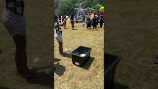 DIY Giant bubble maker. #bubbles