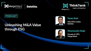 Unleashing M&A value through ESG - #podcast