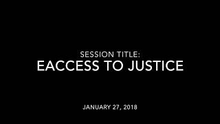 Panel: eAccess to Justice - Jane Bailey, Jacquie Burkell and Fabien Gélinas