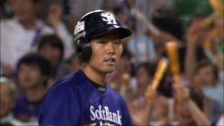 まだ諦めない、中村が意地の追撃タイムリー 2013.07.13 H-Bs