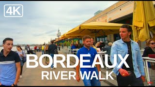[4K] Virtual Walking Video of Bordeaux - River, Cité du Vin & Bacalan (Marche Virtuelle de Bordeaux)