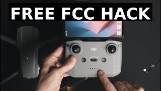 Free FCC range hack for DJI Flip | Neo | Air 2/2S/3/3S | Mini 2 | Mini 3/Pro | Mini 4 Pro | Mavic 3