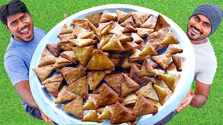 100 Big Samosa Eating Challenge