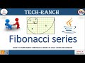 How to implement Fibonacci Series using Recursion | Java Coding Exercise | @TechRanch