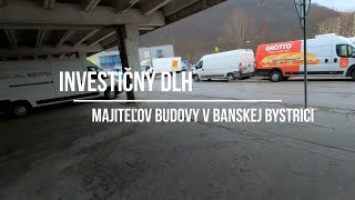 Opustená budova v Banskej Bystrici