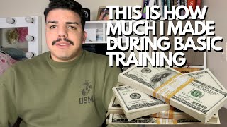 2023: How much do marines get paid during basic training?