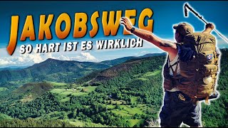 900 Km Abenteuer - Schmerzen inklusive | Jakobsweg mit Zelt  | Camino Frances