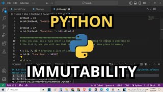 immutability in Python