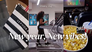 🎉✨ HAPPY NEW YEAR 2025! Gym, School, Sephora run, Skincare & SZA Movie 🎥 | Lifestyle Vlog