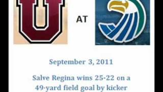 Union Football at Salve Regina -- Seahawks Win on 49yd FG as Time Expires