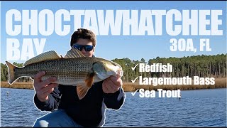 Choctawhatchee Bay Inshore + River Fishing (30a Inshore Fishing)