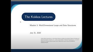 The Kokkos Lectures - module 3