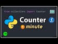 Learn Python Counter Function in 1 minute