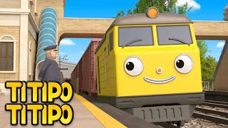 TITIPO TITIPO S1🚂 | #24 मिस्टर हर्ब के लिए मुश्किल भरा दिन।  | Hindi Cartoons | टीटीपो टीटीपो हिंदी