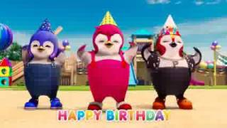 Happy Birthday Song Penguin dance Happy Birthday to you   YouTube 240p
