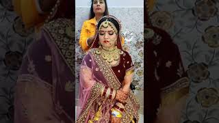 Bridal makeup//Indian Bridal Makeup// BeautyTips//Narela's no 1 makeup #shorts
