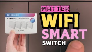 The Zemismart ZM606 Matter Smart Switch. This is how it works