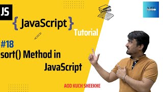 [#18] sort() method in JavaScript | JavaScript Tutorials in Hindi | 2023