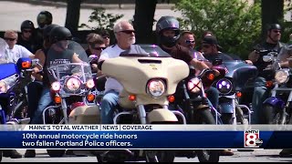 Final ride to benefit families of fallen Portland officers this weekend