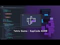 Tetris Game | Html-Css-JavaScript | KapCode ASMR | No Talking