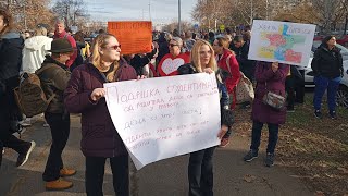 PODRŠKA OD RODITELJA! Studenti iz Beograda upravo kreću peške za Novi Sad! Prenos uživo!