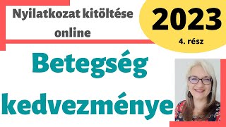 Kitöltési útmutató: Személyi kedvezmény nyomtatvány - kitöltési útmutató online beadáshoz: ONYA 2023