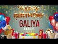 Galiya - Happy Birthday Galiya