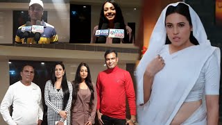 Bollywood Film Phas Gaye Yaaro Actors Visits Sudha Theatre in Hyderabad | Aziz Naser | Reshma bari