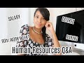 Working in Human Resources Q&A | What is HR, Degree, Salary, Misconceptions & more!