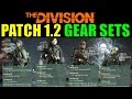 The Division: NEW GEAR SETS Revealed! | Patch 1.2 Set Armor