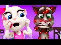 KOLEKSI MEGA SUPER —Talking Tom 😺 Koleksi episode 💛 Super Toons TV Bahasa