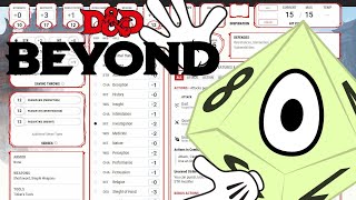 Checking out the D&D Beyond Character Builder