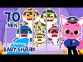Thief Shark Family, All Under Arrest! | +Compilation | Baby Shark Stories | Baby Shark Official