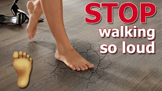 Heavy Footed? Heavy Heels? | How To Walk Quieter | Step Down Exercise Taught By A Physical Therapist